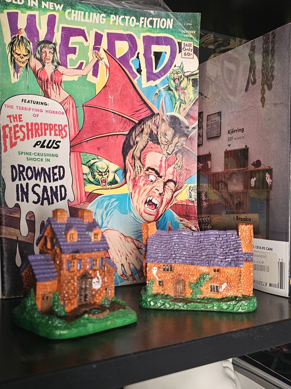 Halloween Cottage Figurines